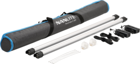 NANLITE Pavotube II 30C LED RGBWW Tube Light 2 Light Kit LED valot kuvaamiseen ja videoihin