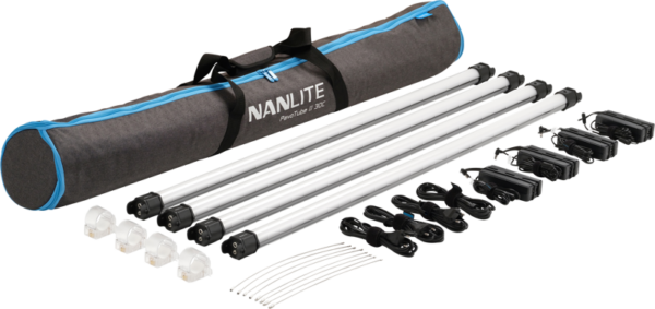 NANLITE Pavotube II 30C LED RGBWW Tube Light 4 Light Kit LED valot kuvaamiseen ja videoihin 3