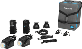 NANLITE  Forza 500 II Daylight 2 Kit LED Spot Light with Trolley Case LED valot kuvaamiseen ja videoihin
