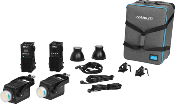 NANLITE  Forza 500 II Daylight 2 Kit LED Spot Light with Trolley Case LED valot kuvaamiseen ja videoihin 3