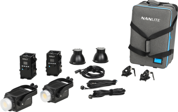 NANLITE  Forza 300 II 2 Kit LED Spot Light with Trolley Case LED valot kuvaamiseen ja videoihin 3