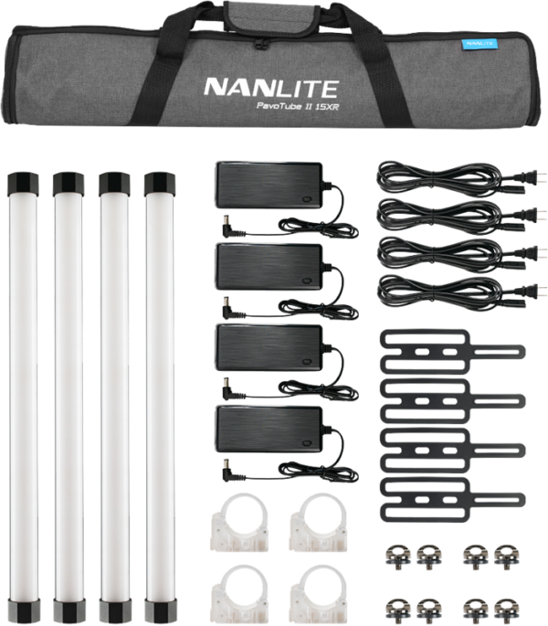NANLITE PavoTube II 15XR 4KIT LED Tube Light LED valot kuvaamiseen ja videoihin 3