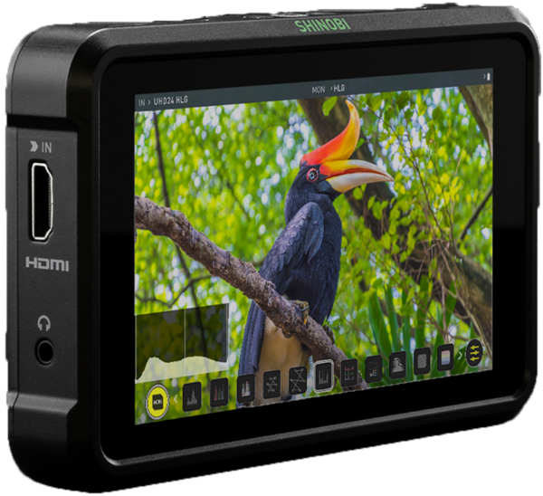 ATOMOS Shinobi – 5” HDR Photo & Video Monitor Ulkoiset monitorit videokuvaamiseen 3