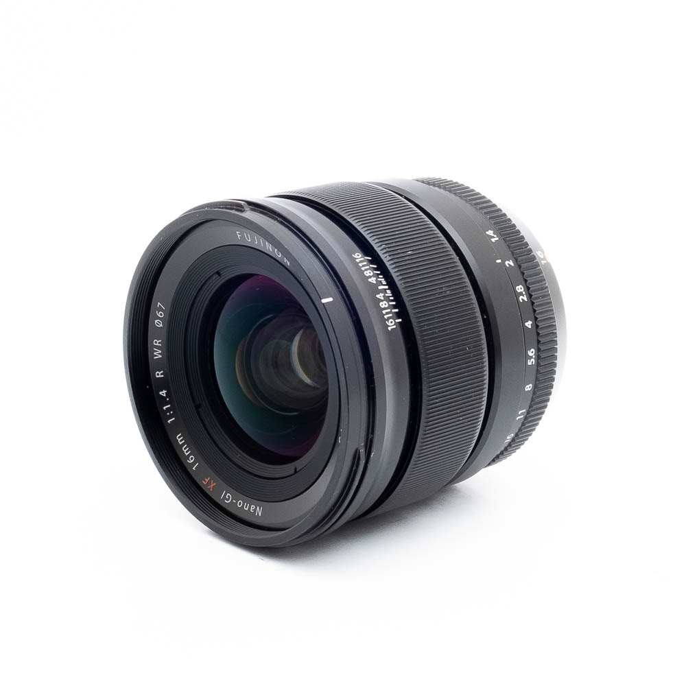 Fuji 16mm f14 R WR-2 Fujifilm Fujinon XF 16mm f/1.4 R WR - Käytetty