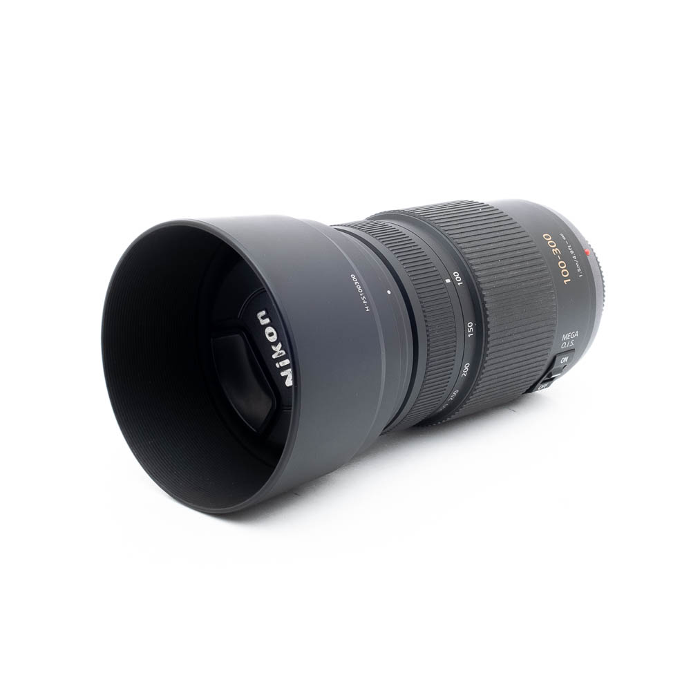 Lumix 100-300mm f4-56 Mega OIS-3 Panasonic 100-300mm f/4-5.6 O.I.S - Käytetty