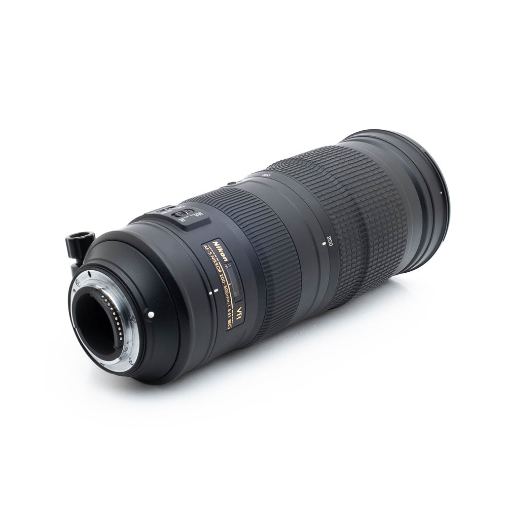Nikon 200-500mm f56E ED VR-1-4 Nikon AF-S Nikkor 200-500mm f/5.6E ED VR - Käytetty