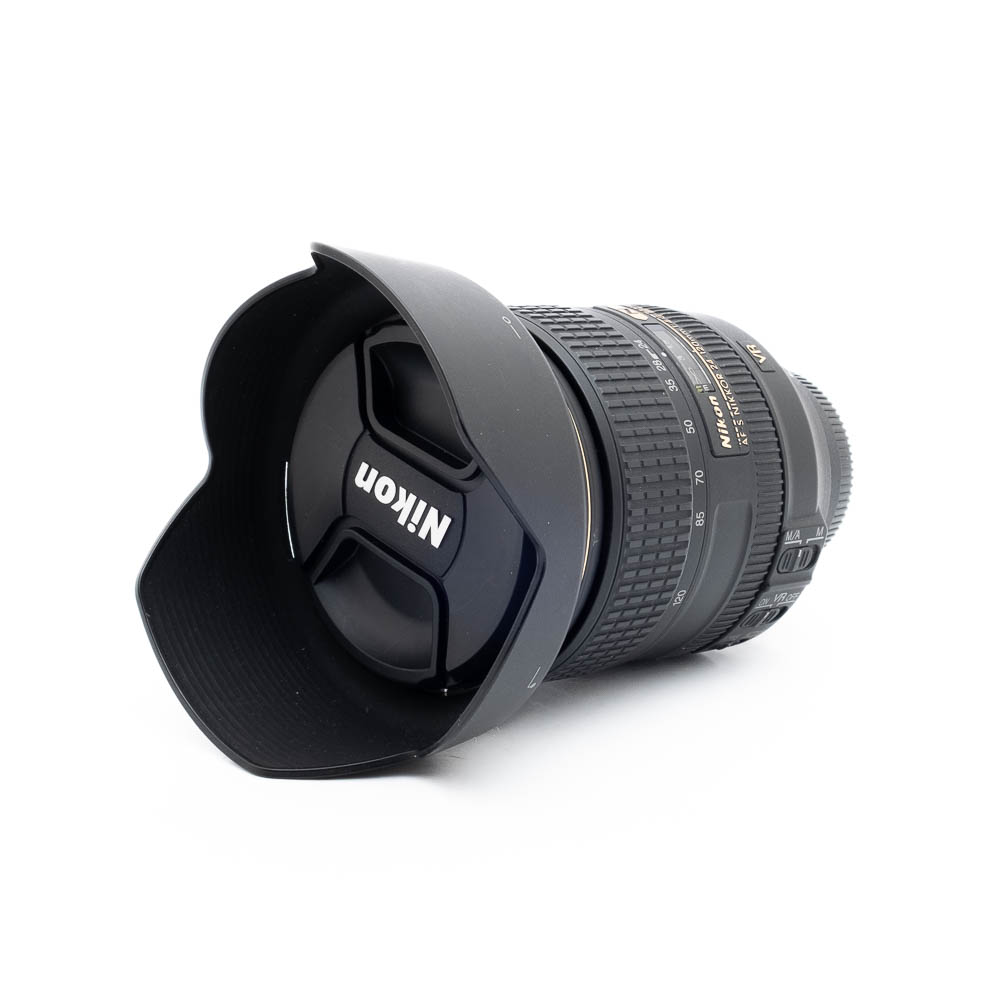 Nikon 24-120mm f4G ED VR-3-2 Nikon AF-S Nikkor 24-120mm f/4 G ED VR - Käytetty
