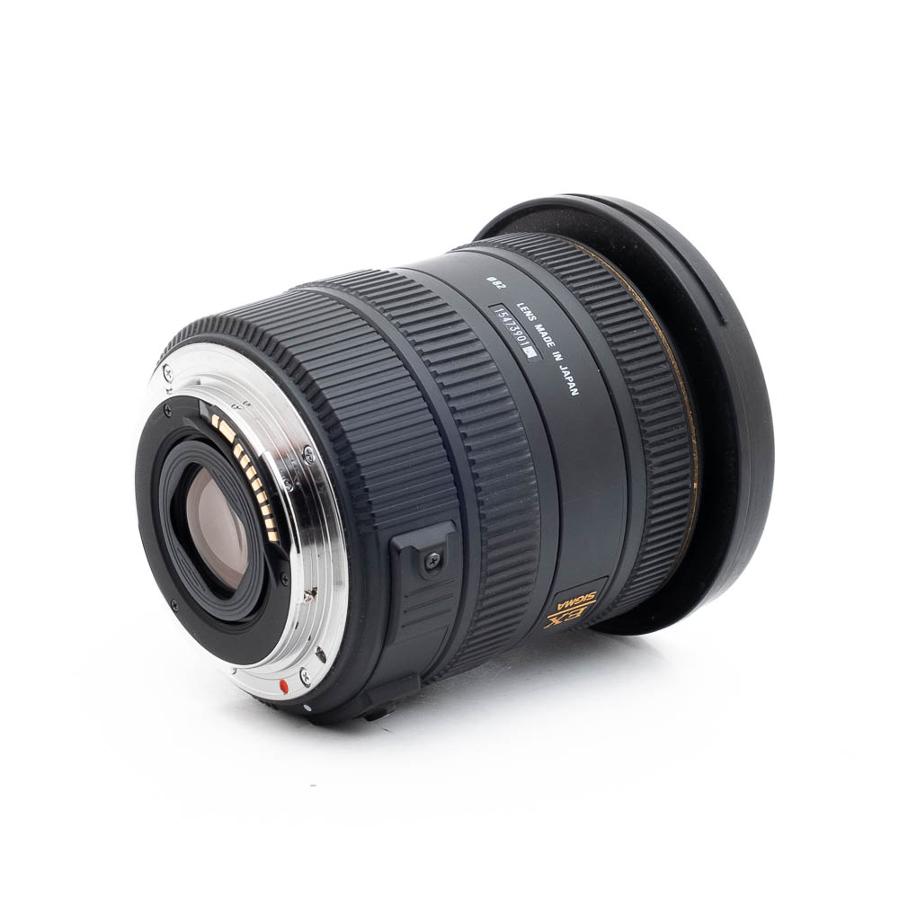 Sigma 10-20mm f35 DC HSM Canon-1 Sigma 10-20mm f/3.5 DC HSM Canon EF-S - Käytetty