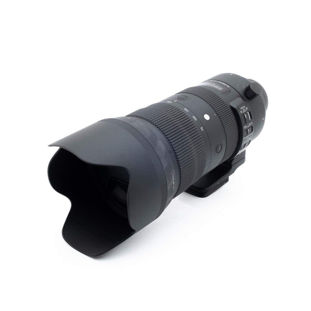 Sigma 70-200mm f28 DG Nikon-3-4 Sigma 70-200mm f/2.8 OS DG Sport Nikon F - Käytetty