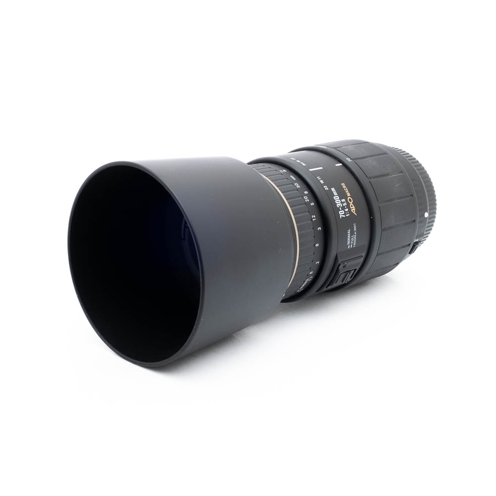 Sigma 70-300mm f4-56 APO MACRO Canon-3 Sigma DG 70-300mm f/4-5.6 Macro Canon EF - Käytetty