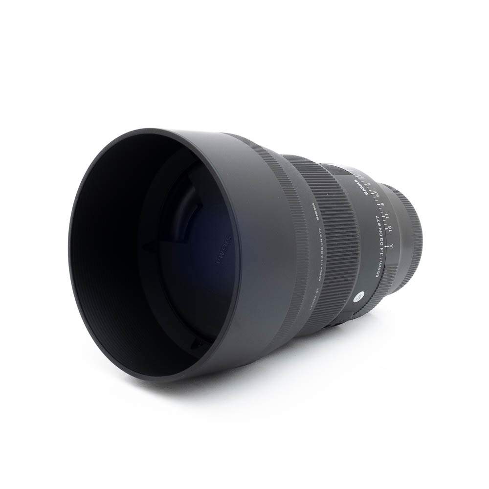 Sigma 85mm f14 DG DN Sony-3 Sigma 85mm f/1.4 Art DG DN Sony FE (Kunto K5, sis.ALV24%) - Käytetty