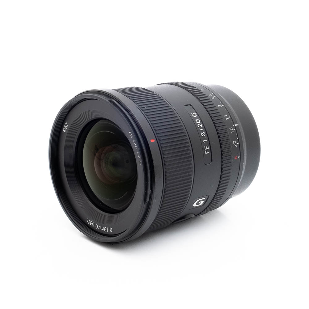 Sony 20mm f18 G-2 Sony FE 20mm f/1.8 G (Kunto K5) - Käytetty