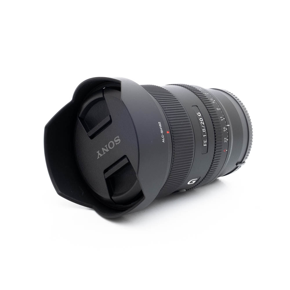 Sony 20mm f18 G-3 Sony FE 20mm f/1.8 G (Kunto K5) - Käytetty