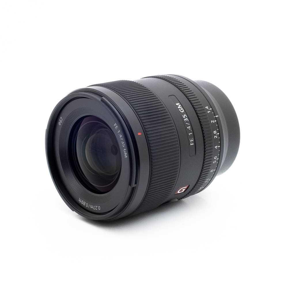 Sony 35mm f14 GM-2 Sony FE 35mm f/1.4 GM (Kunto K5) - Käytetty