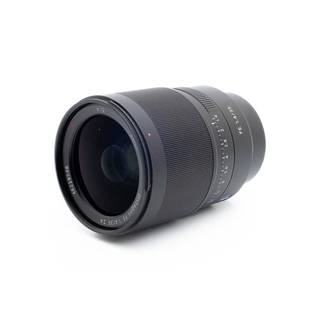 Sony FE Distagon T* 35mm f/1.4 ZA (sis. ALV 25.5%, Kunto K4.5) - Käytetty