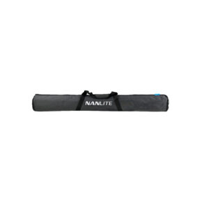 beanbag 30x NANLITE Bag for PavoTube II 30X (holds 4 lamps) is a black carrying bag with handles, ideal for carrying lamps, shown against a white background.