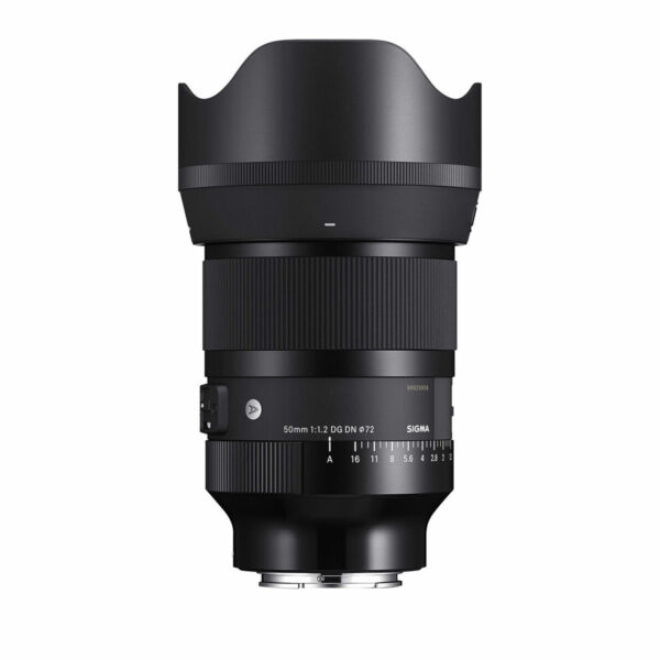 Sigma 50mm f/1.2 DG DN Art – Sony E Kiinteäpolttoväliset Sony E / FE Sigma objektiivit 3