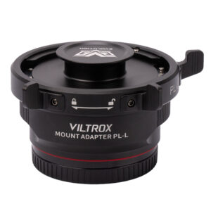 1707406855_866 Mustalla Viltrox PL-L -sovittimella voit kiinnittää PL-mount-objektiivit L-mount-kameroihin, ja siinä on lukitusvivut, kuvioitu rengas ja etuleima.