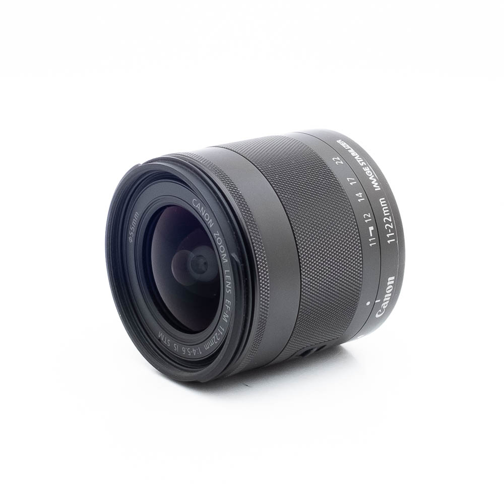 Canon EF-M 11-22mm f4-56 IS STM-2 Canon EF-M 11-22mm f/4 - 5.6 IS STM - Käytetty