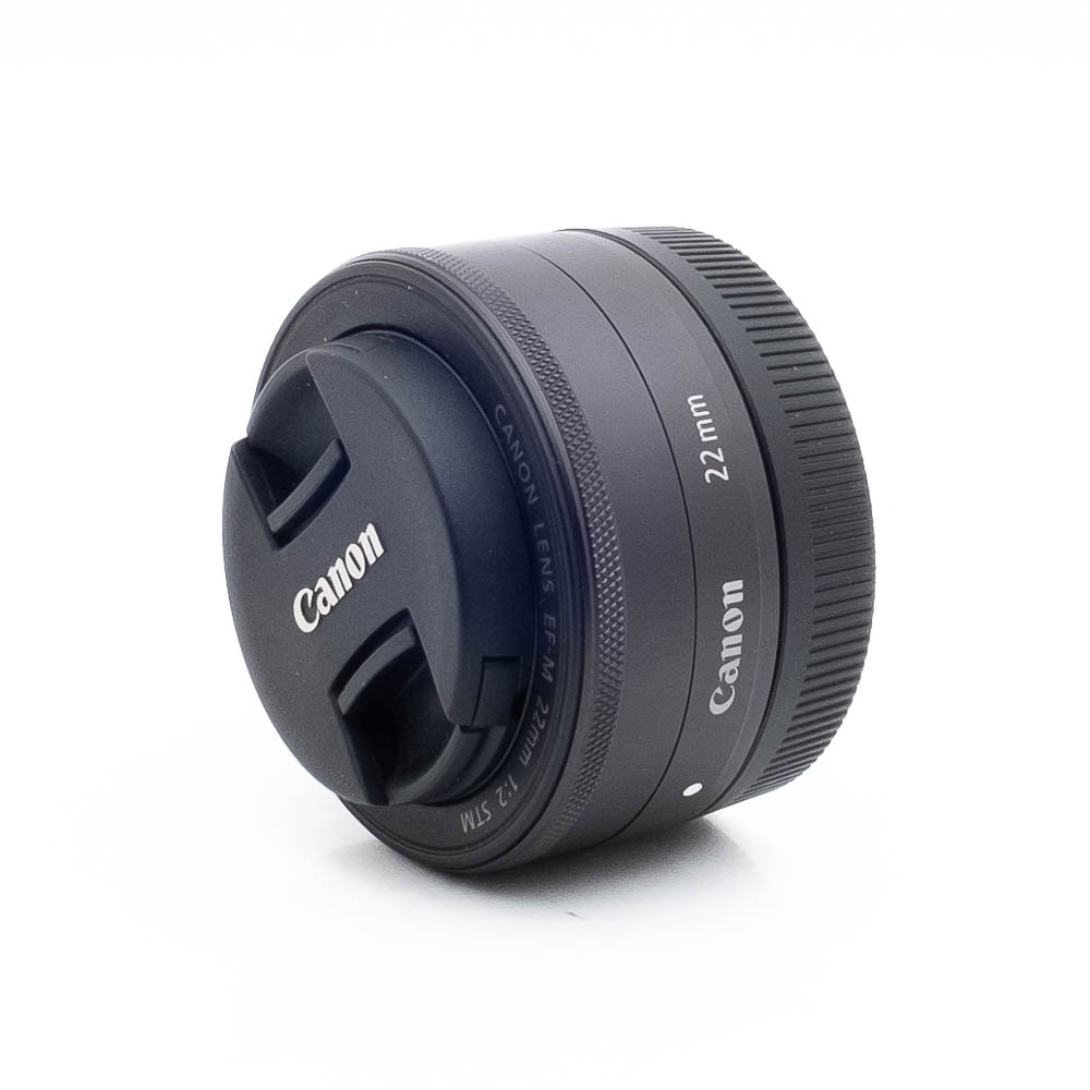 Canon EF-M 22mm f2 STM-3 Canon EF-M 22mm f/2 STM (Kunto K5) - Käytetty