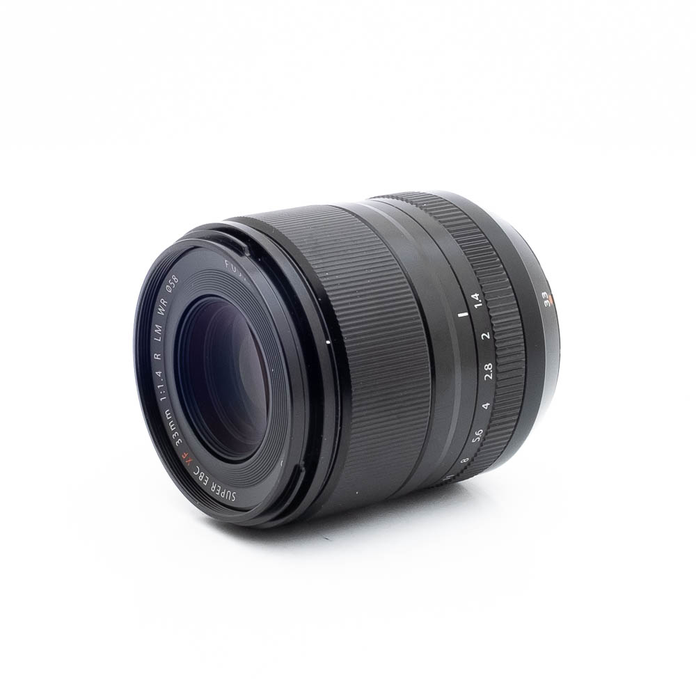 Fujifilm 33mm f14 R LM WR-2 Fujifilm Fujinon XF 33mm f/1.4 R LM WR - Käytetty