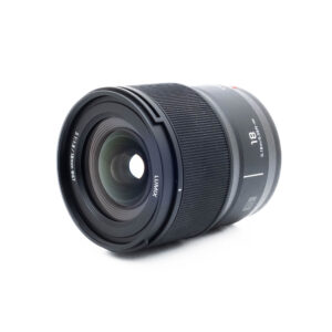 Lumix 18mm f18 S-2 Panasonic Lumix S 18mm f/1.8 - Käytetty