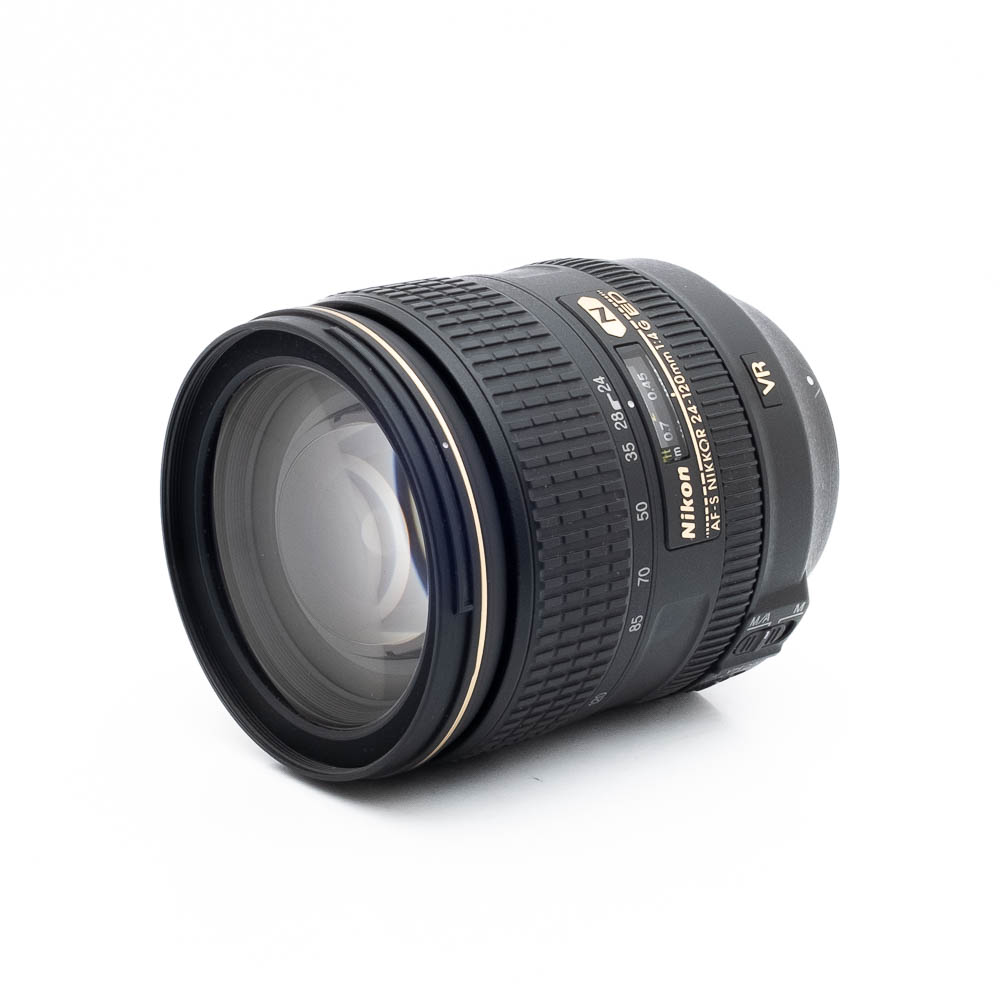 Nikon 24-120mm f4G ED VR-2 Nikon AF-S Nikkor 24-120mm f/4 G ED VR - Käytetty