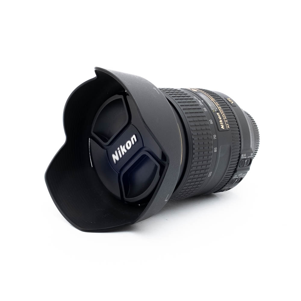 Nikon 24-120mm f4G ED VR-3 Nikon AF-S Nikkor 24-120mm f/4 G ED VR - Käytetty