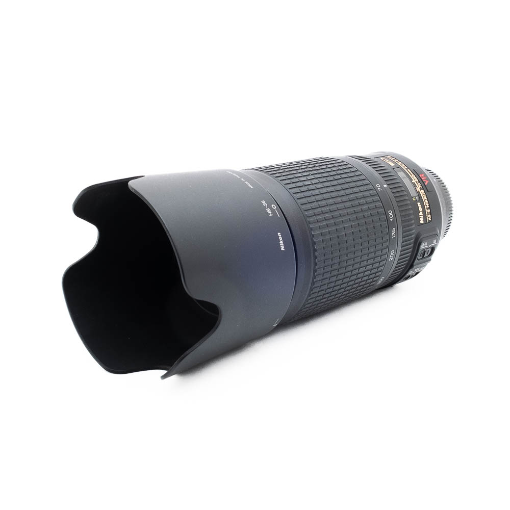Nikon 70-300mm f45-56G ED VR-3 Nikon AF-S Nikkor 70-300mm f/4.5-5.6 G VR - Käytetty