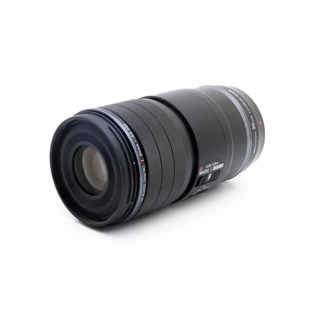 Olympus 90mm f35 Macro -2 OM System 90mm f/3.5 Macro IS PRO (Kunto K5) - Käytetty
