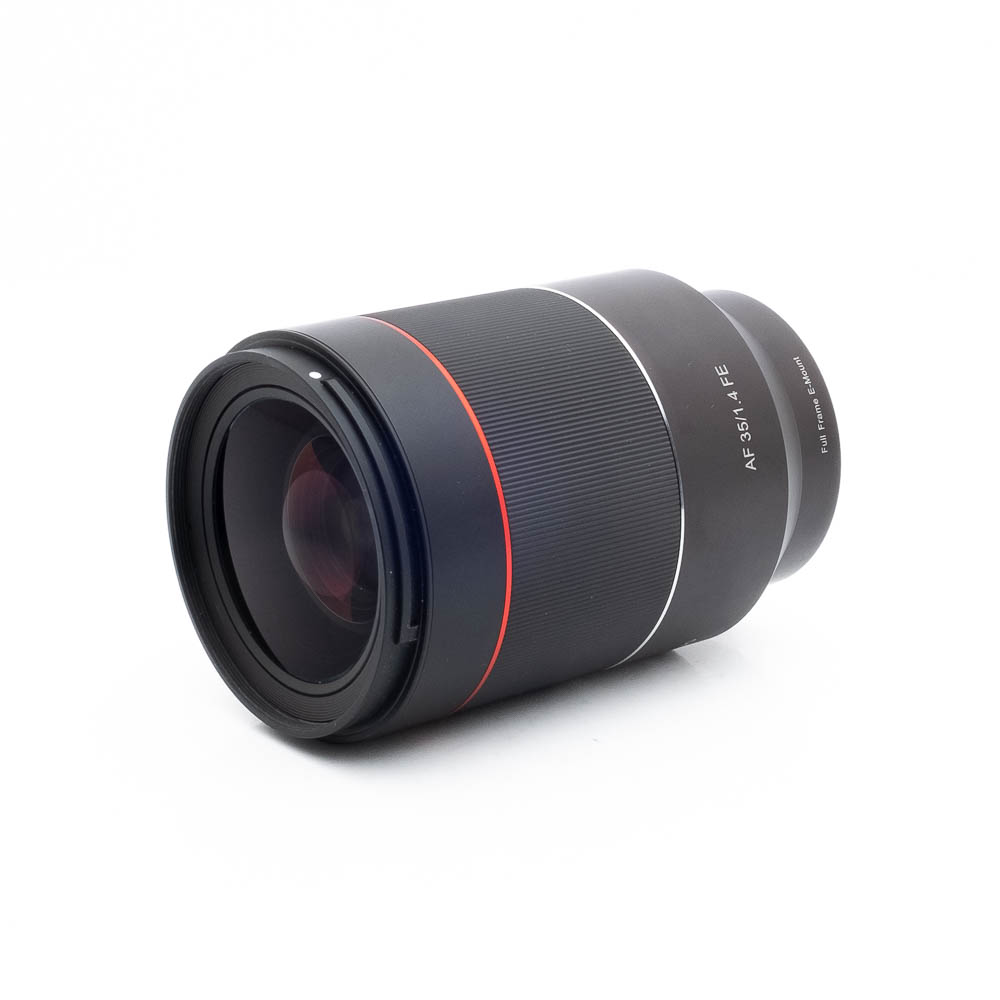 Samyang 35mm f14 FE-2 Samyang AF 35mm f/1.4 Sony FE - Käytetty