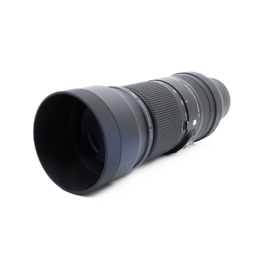 Sigma 100-400mm f5-63 DG DN Sony-3-2 Sigma 100-400mm f/5-6.3 C DG DN OS L-Mount - Käytetty