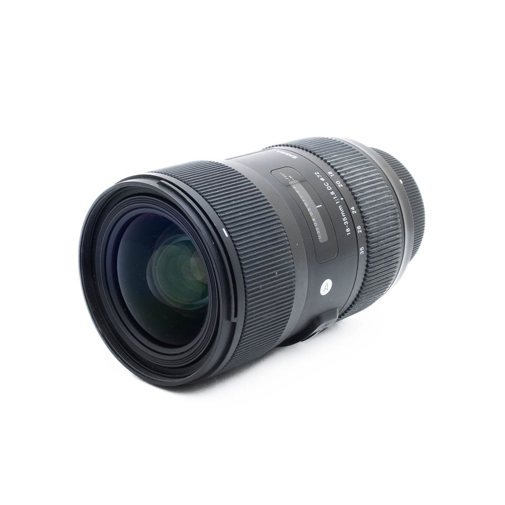 Sigma 16-35mm f18 DC Nikon-2 Sigma 18-35mm f/1.8 Art DC HSM Nikon F DX - Käytetty