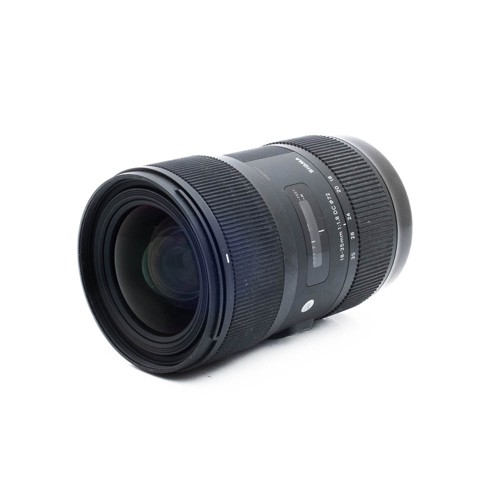 Sigma 18-35mm f18 DC Canon-2 Sigma 18-35mm f/1.8 Art DC HSM Canon EF-S (sis.ALV24%) - Käytetty