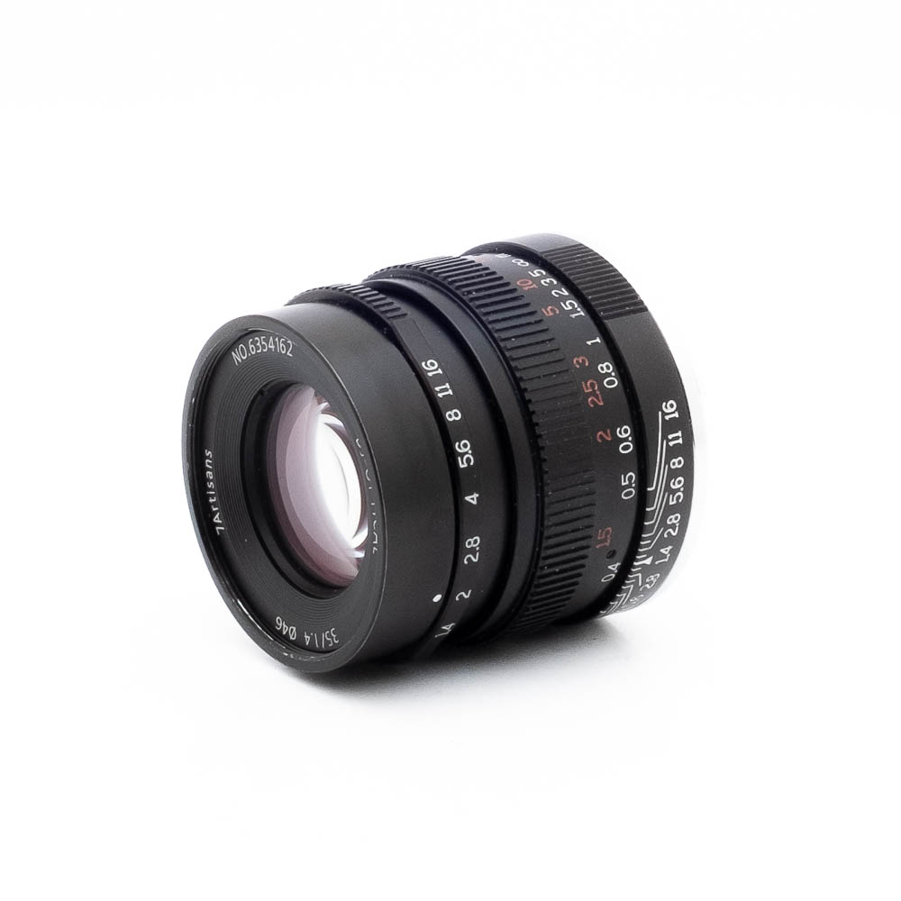 7Artisan 35mm f14-2 7Artisans 35mm f/1.4 Sony E - Käytetty - M