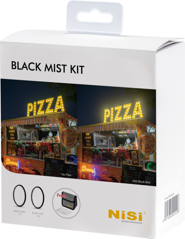 NiSi Filter Black Mist Kit  55mm 55mm pehmennyssuotimet 3