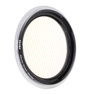 800q-01_121162 The IP-A For iPhone Allure Streak Orange round NiSi filter has a silver border and fine orange lines on the glass, and its name is printed on a black border against a white background.