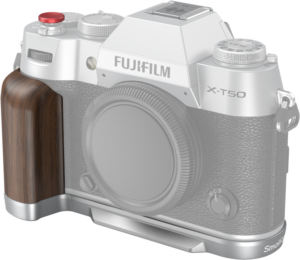 800q-01_128255 SmallRig 4735 Wooden L-Shape Grip for Fujifilm X-T50 Silver