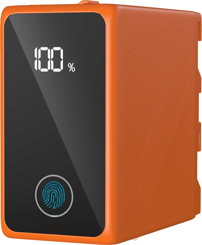 800q-02_127880 SmallRig 4576 USB-C Rechargeable Camera Battery NP-F970 (oranssi)