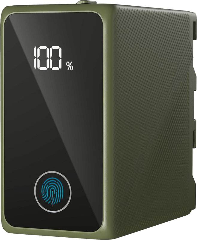 800q-02_127881 SmallRig 4577 USB-C Rechargeable Camera Battery NP-F970 (vihreä)