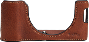 800q-02_128213 SmallRig 4699 Leather Half Case Kit for FUJIFILM X100VI (Brown)