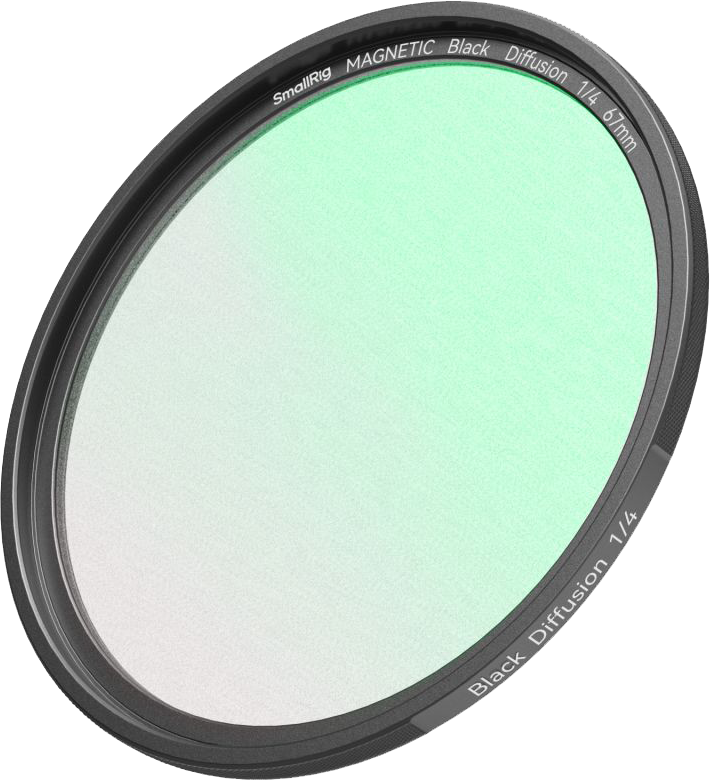 800q-02_128269 SmallRig 4583 Attachable 1/4 Effect Black Mist Filter (67mm)
