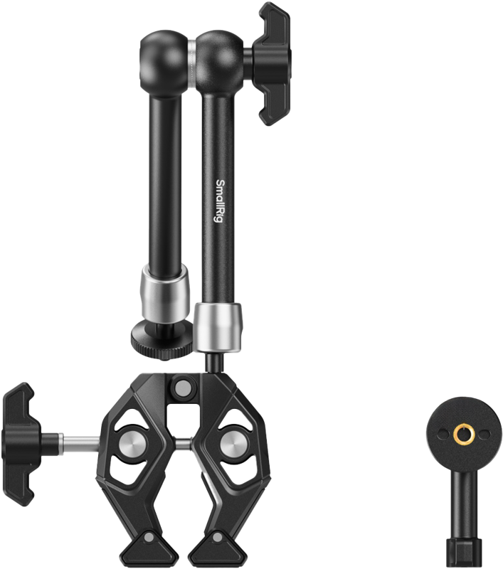 800q-02_128284 SmallRig 4454 Crab-Shaped Super Clamp Kit with Magic Arm