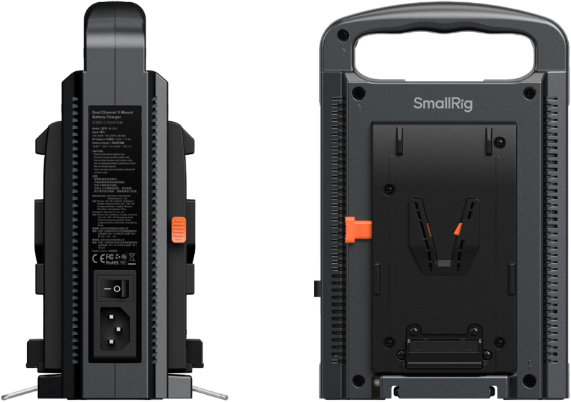 800q-03_128134 SmallRig 4578 Dual Channel V-Mount Battery Charger