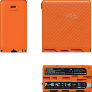 800q-04_127880 SmallRig 4576 USB-C Rechargeable Camera Battery NP-F970 (oranssi)