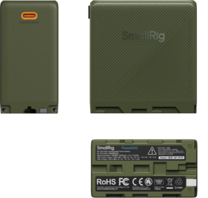 800q-04_127881 SmallRig 4577 USB-C Rechargeable Camera Battery NP-F970 (vihreä)