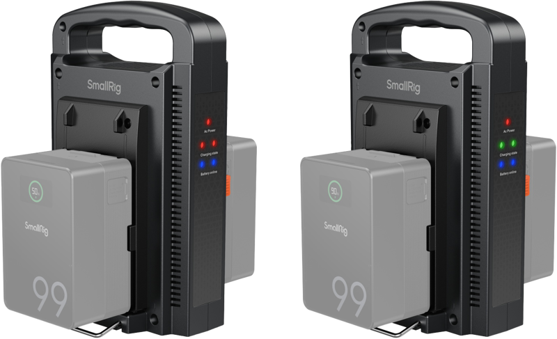 800q-05_128134 SmallRig 4578 Dual Channel V-Mount Battery Charger