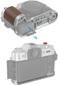 800q-05_128255 SmallRig 4735 Wooden L-Shape Grip for Fujifilm X-T50 Silver