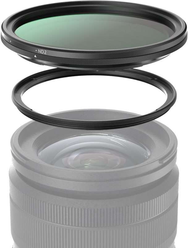 800q-05_128267 SmallRig 4581 Attachable VND Filter ND2-ND32 (1-5 Stop) 67mm