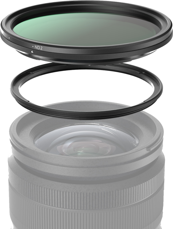 800q-05_128270 SmallRig 4724 Attachable VND Filter Kit ND2-ND32 (1-5 Stop) with M-mount Filter Adapter 67mm
